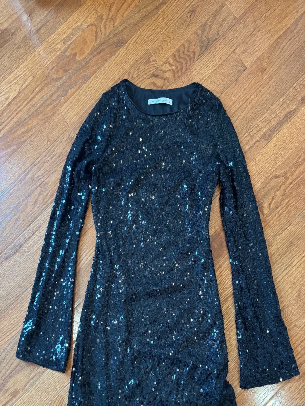 Altar'd State Black Sequins Mini dress, Size S